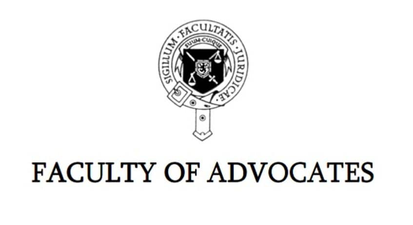 Faculty of Advocates logo